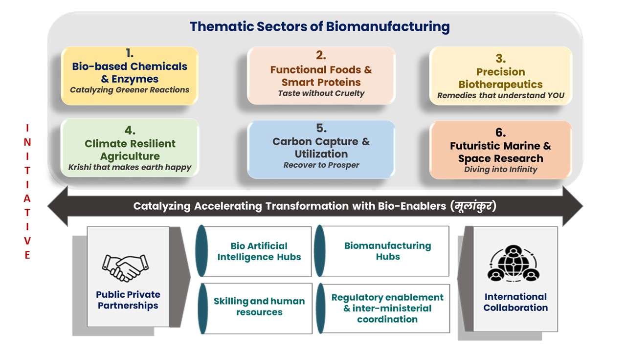 BioE3 Framework - Thematic Sectors